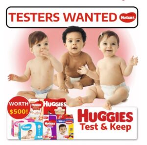 Test & Keep Huggies Worth $500